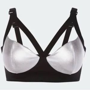 SECNDNTURE Jordyn Woods Criscross Bralette Top